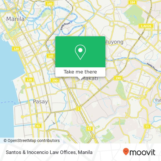 Santos & Inocencio Law Offices map