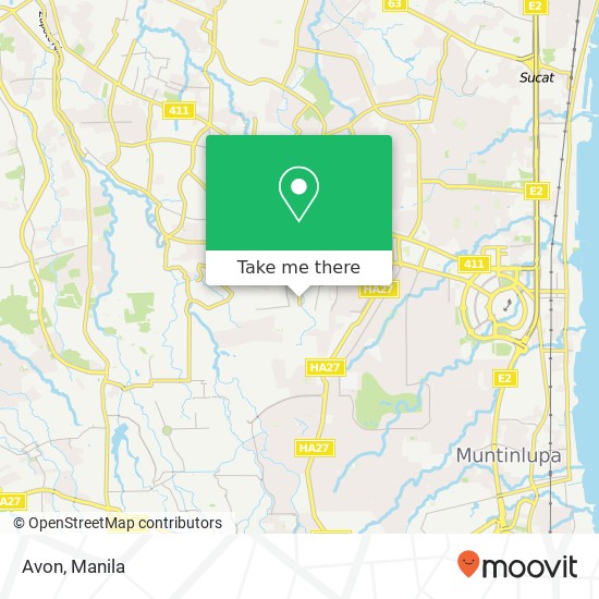 Avon map
