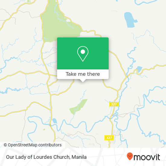 Our Lady of Lourdes Church map