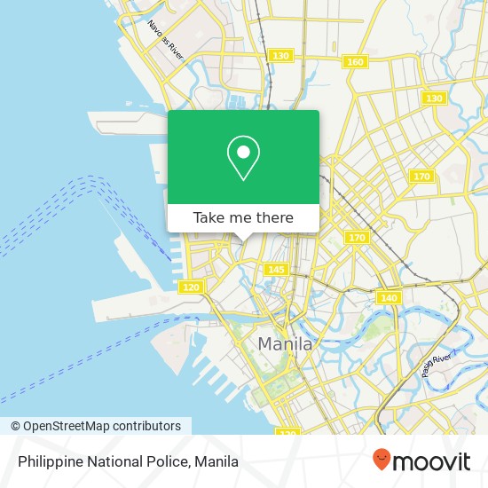 Philippine National Police map