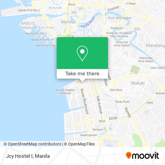 Jcy Hostel I map