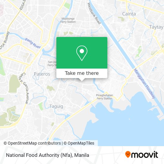 National Food Authority (Nfa) map