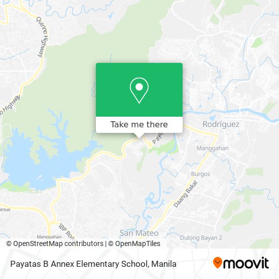Payatas B Annex Elementary School map