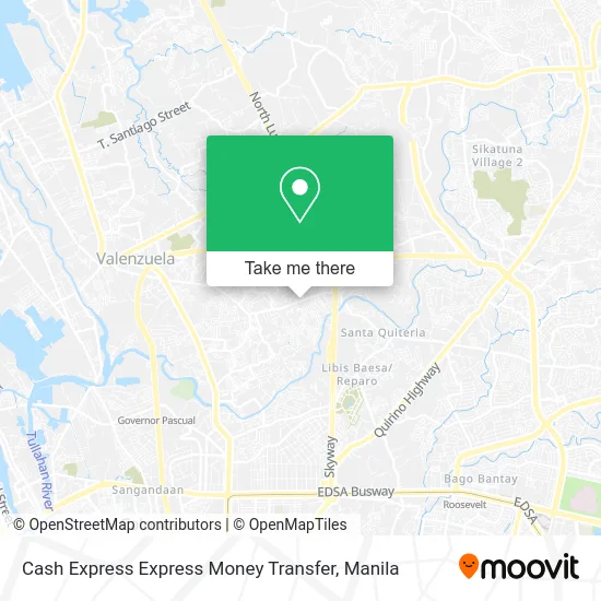 Cash Express Express Money Transfer map