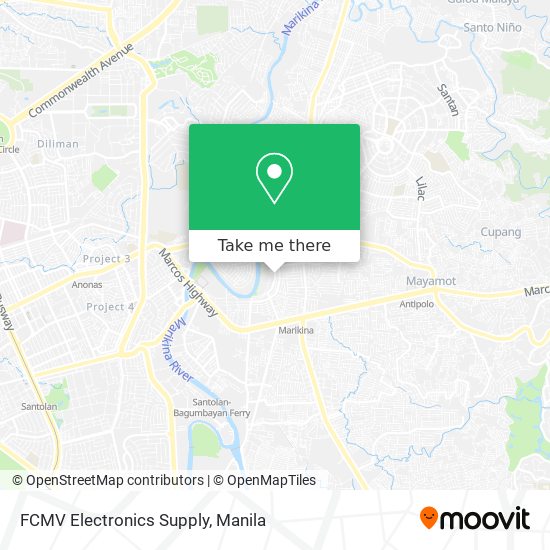 FCMV Electronics Supply map