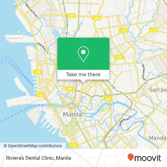 Riviera's Dental Clinic map