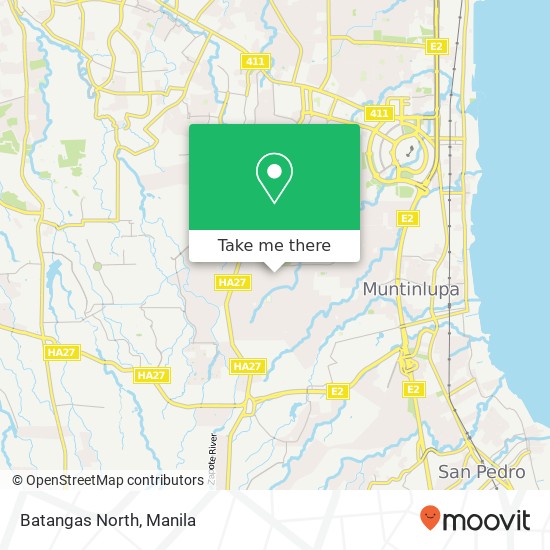 Batangas North map