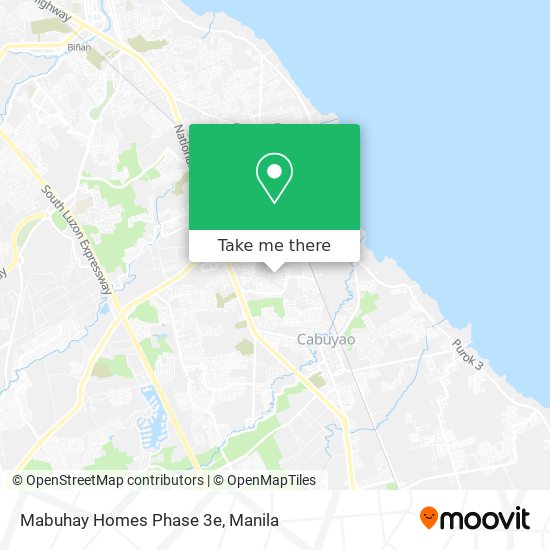 Mabuhay Homes Phase 3e map