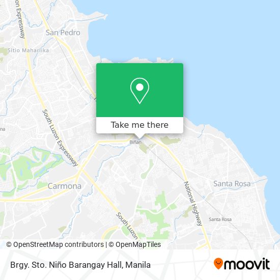 Brgy. Sto. Niño Barangay Hall map