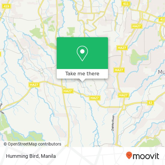 Humming Bird map
