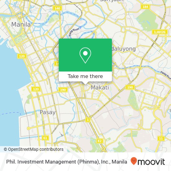 Phil. Investment Management (Phinma), Inc. map