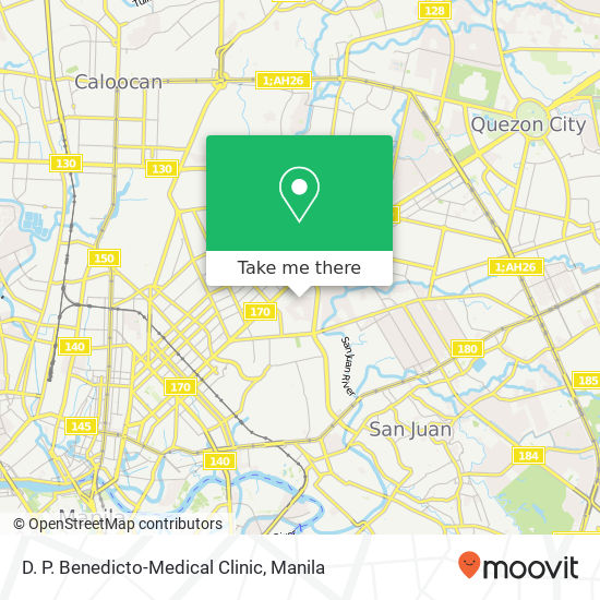 D. P. Benedicto-Medical Clinic map