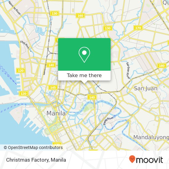 Christmas Factory map
