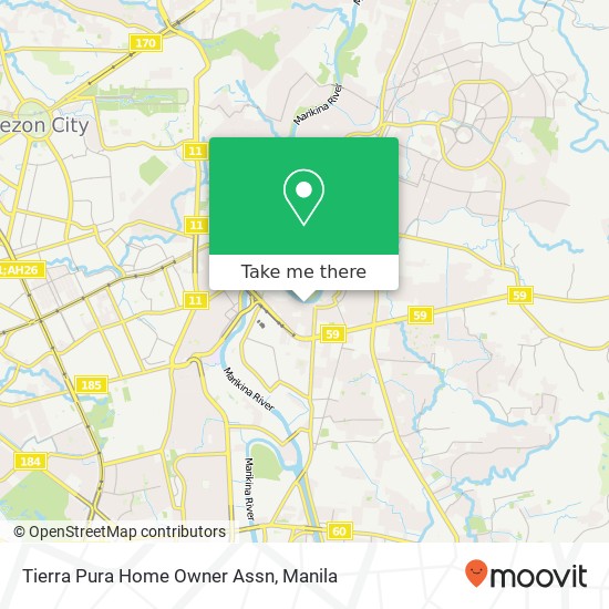 Tierra Pura Home Owner Assn map