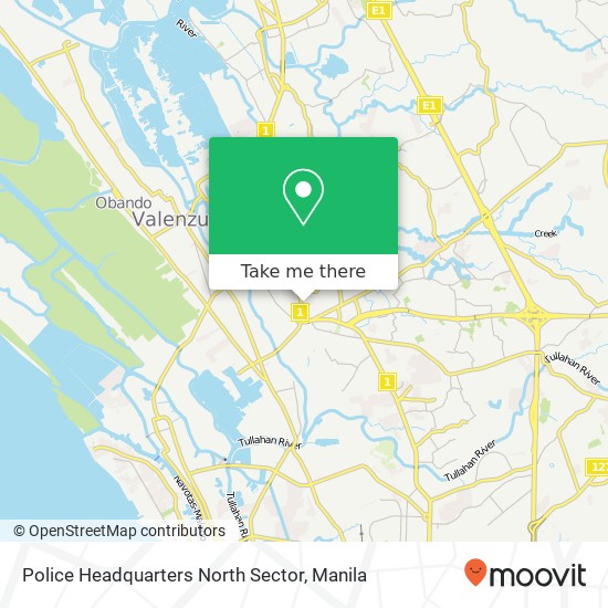 Police Headquarters North Sector map