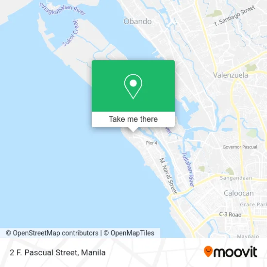2 F. Pascual Street map