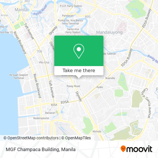 MGF Champaca Building map