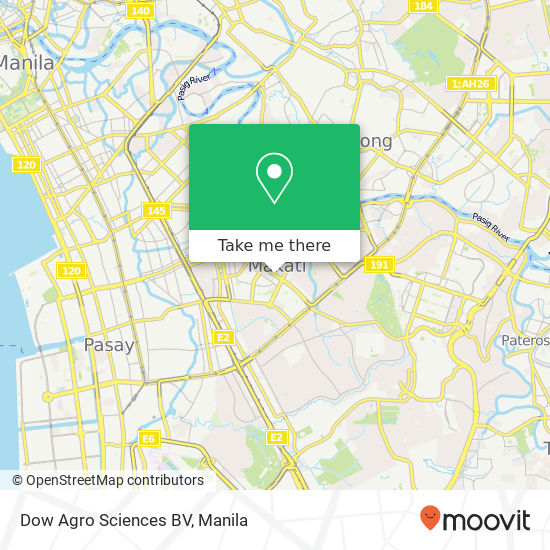 Dow Agro Sciences BV map
