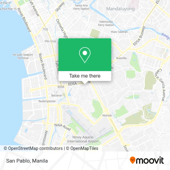 San Pablo map