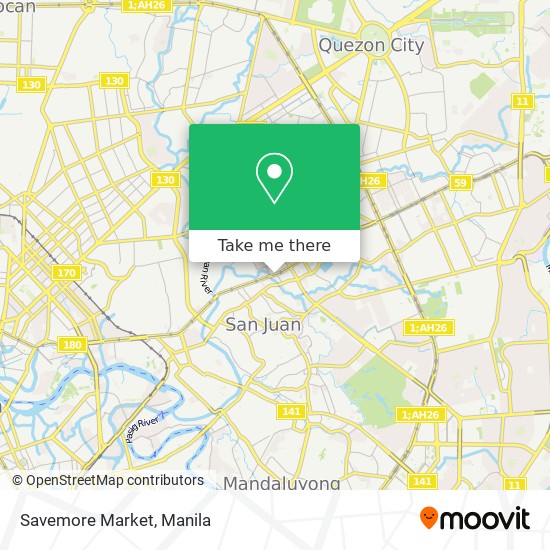 Savemore Market map