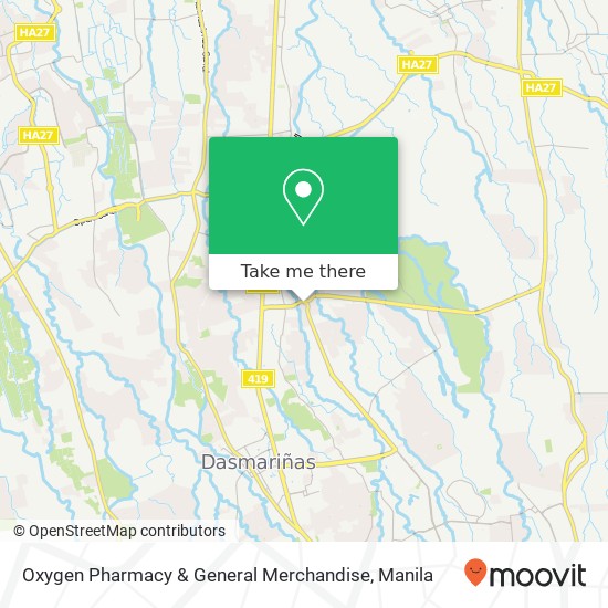 Oxygen Pharmacy & General Merchandise map