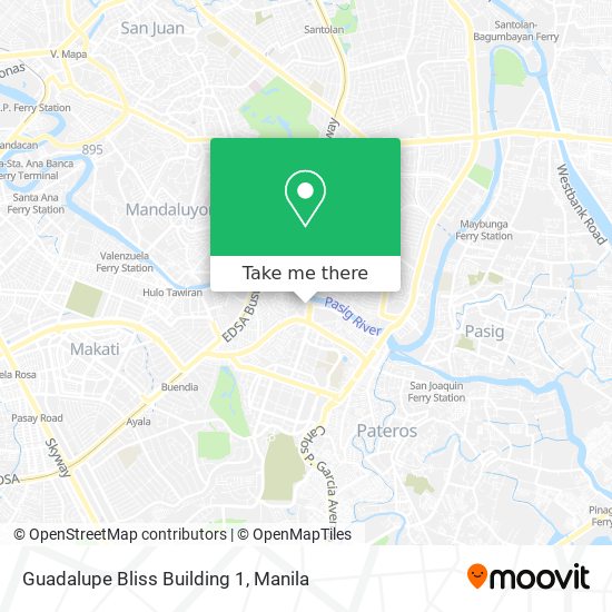 Guadalupe Bliss Building 1 map