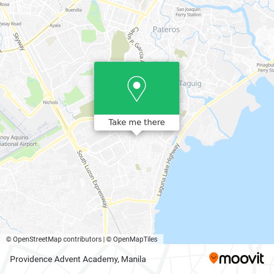 Providence Advent Academy map