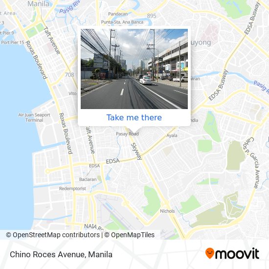 Chino Roces Avenue map