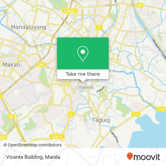 Vicente Building map