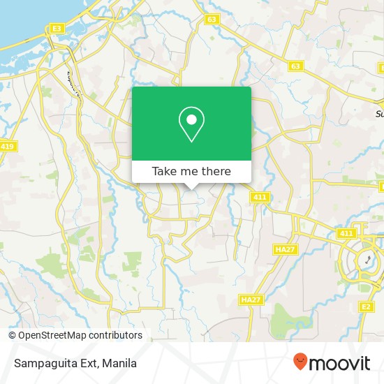 Sampaguita Ext map