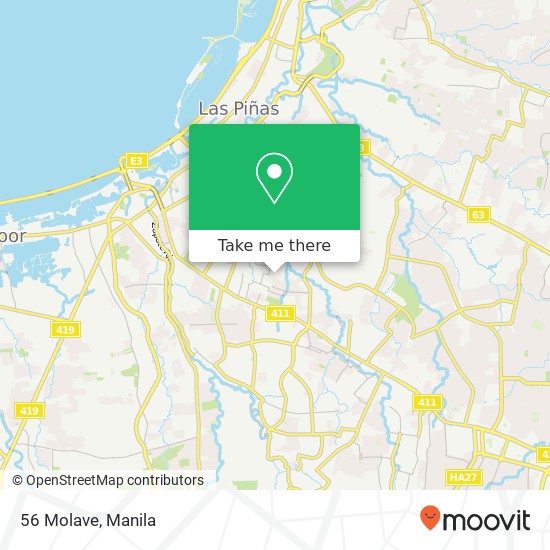 56 Molave map