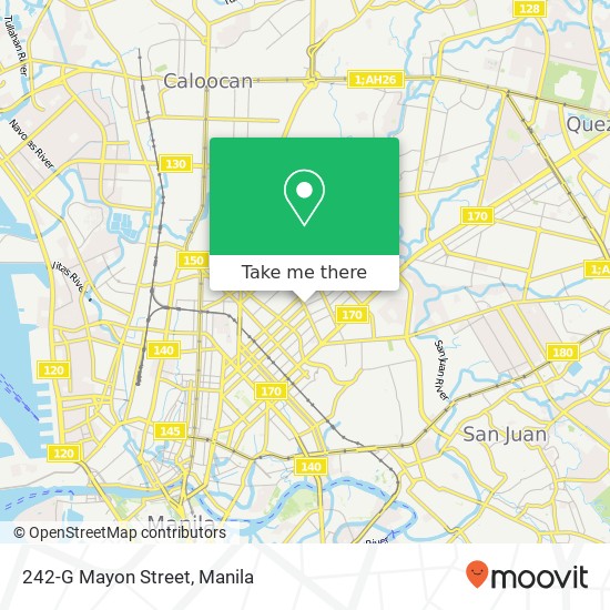 242-G Mayon Street map