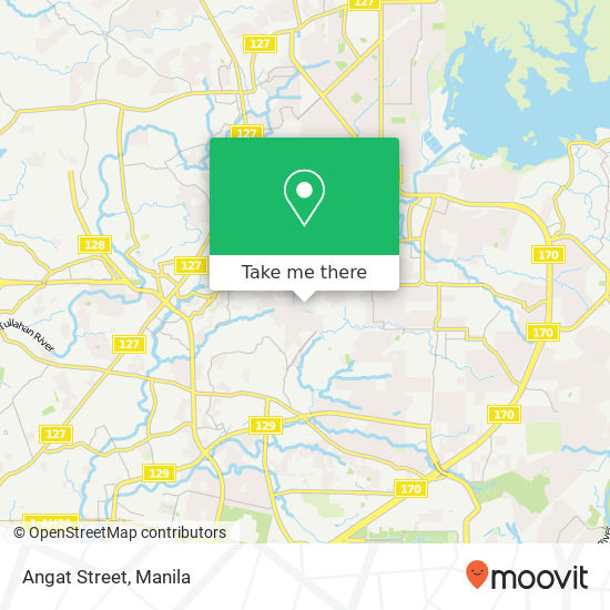 Angat Street map