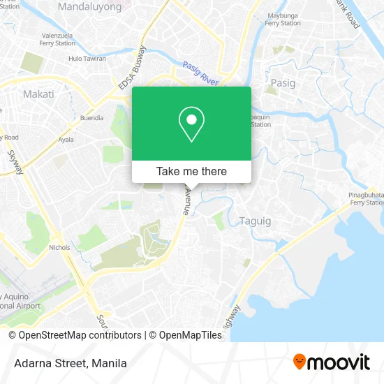 Adarna Street map