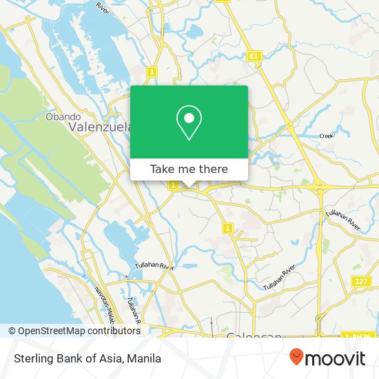 Sterling Bank of Asia map