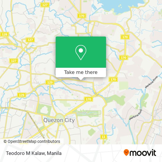 Teodoro M Kalaw map