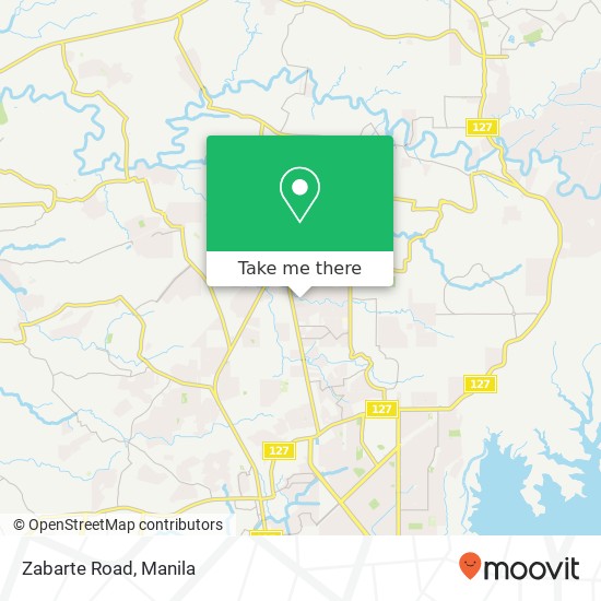 Zabarte Road map