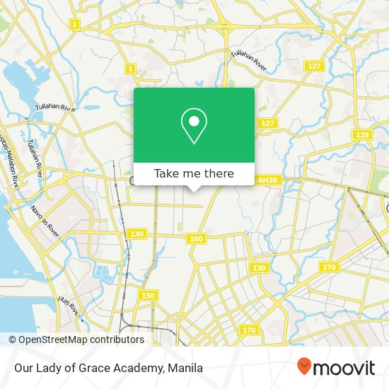 Our Lady of Grace Academy map