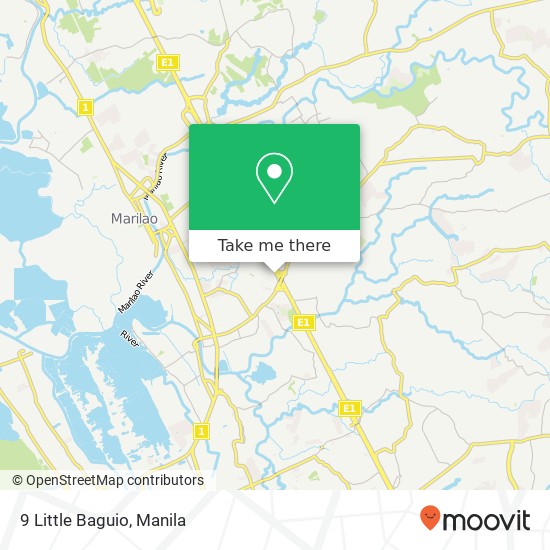 9 Little Baguio map