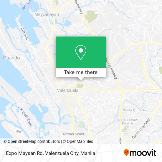 Expo Maysan Rd. Valenzuela City map