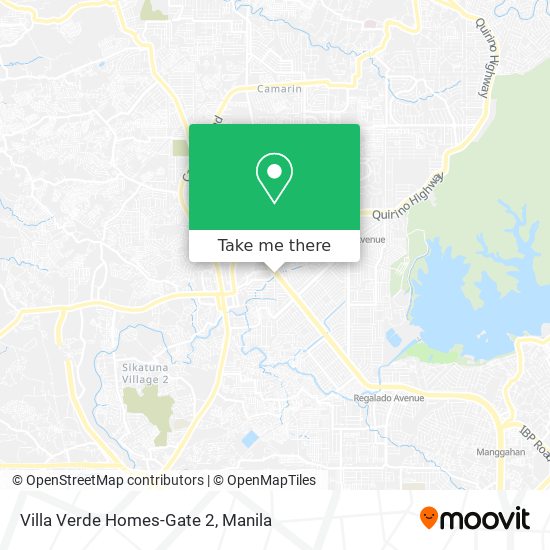 Villa Verde Homes-Gate 2 map