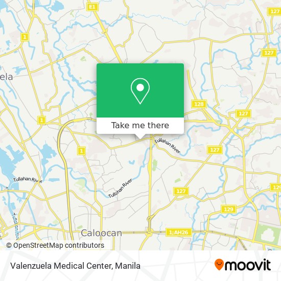 Valenzuela Medical Center map