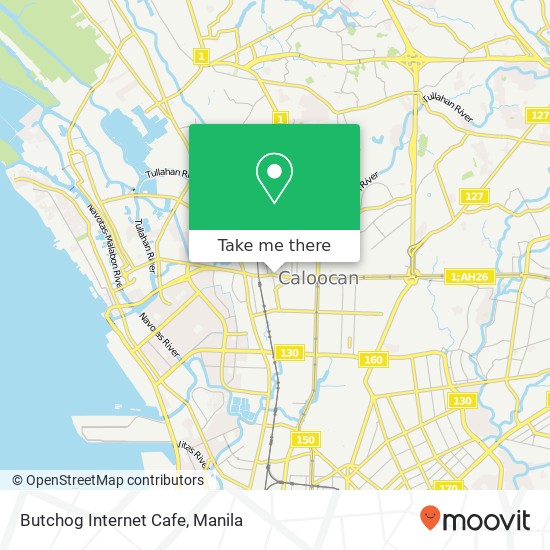 Butchog Internet Cafe map