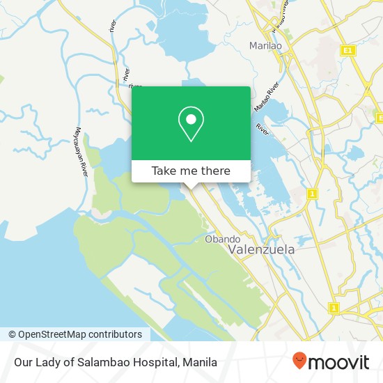 Our Lady of Salambao Hospital map