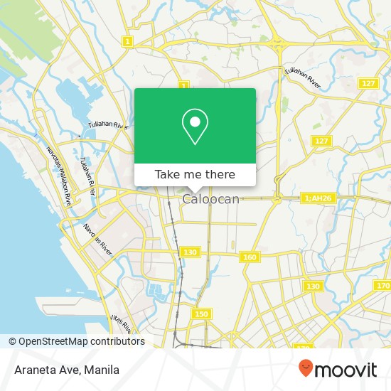 Araneta Ave map