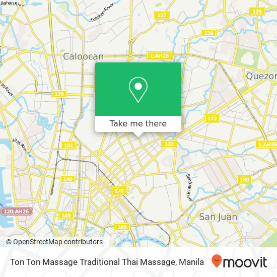 Ton Ton Massage Traditional Thai Massage map