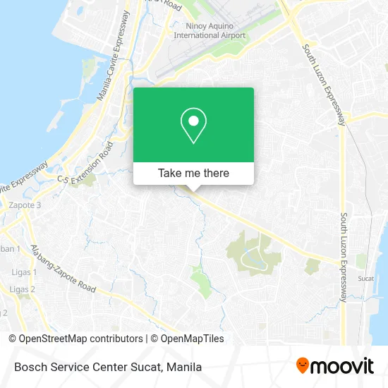 Bosch Service Center Sucat map