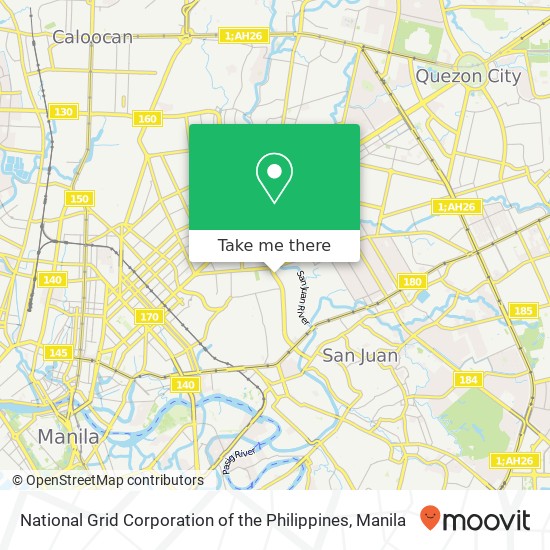 National Grid Corporation of the Philippines map