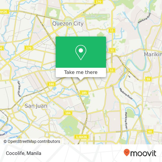 Cocolife map