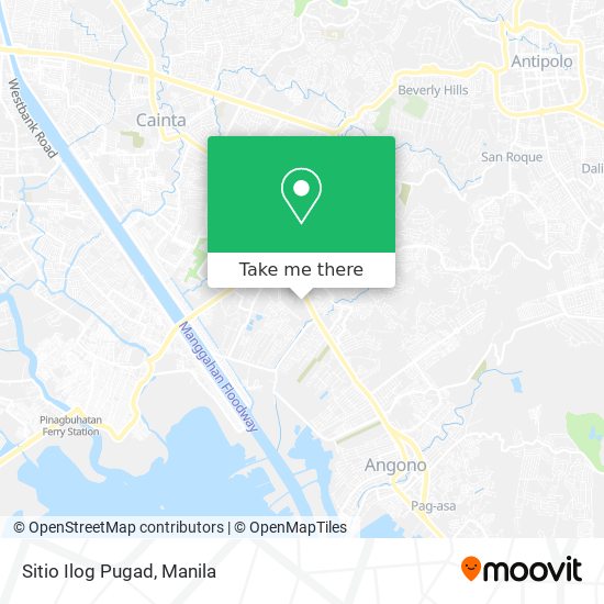 Sitio Ilog Pugad map